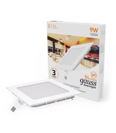 Встраиваемый светодиодный светильник Gauss 940111109