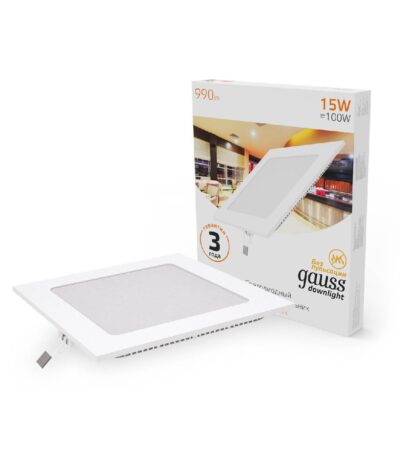 Встраиваемый светодиодный светильник Gauss 940111115