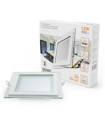 Встраиваемый светодиодный светильник Gauss 948111112