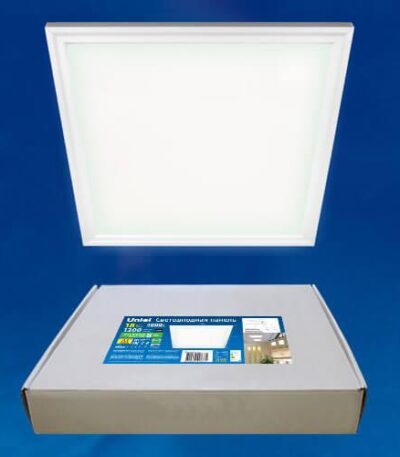 Встраиваемый светодиодный светильник (UL-00003089) Uniel ULP-3030-18W/NW Effective White