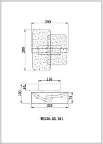 Бра Wertmark Nelly WE158.02.301