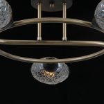 Люстра на штанге Illumico IL0300-5CSQ-79 BK AB