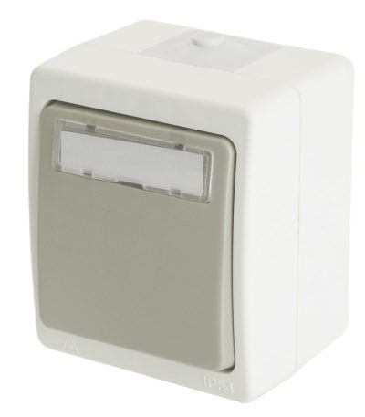 Выключатель 1-клавишный Stekker PSW10-214-54 Велена 49736