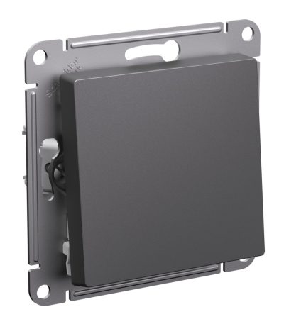 Выключатель 1-клавишный Systeme Electric AtlasDesign Базальт ATN001411