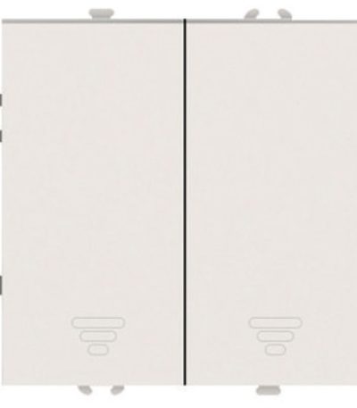 Выключатель 2-кл.самовозвр. (механизм) Stekker Эмили RSW10-5113-08 кашемир soft touch 50365