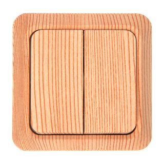 Выключатель 2-клавишный General 477034