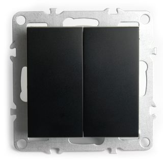 Выключатель 2-клавишный Stekker Эрна PSW10-9104-03 49149