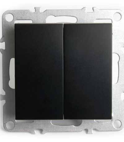 Выключатель 2-клавишный Stekker Эрна PSW10-9104-03 49149