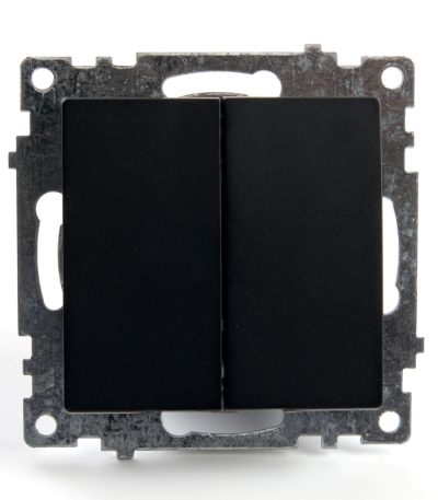 Выключатель 2-клавишный Stekker Катрин 39606