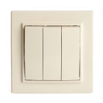 Выключатель 3-клавишный Stekker Эрна 39923