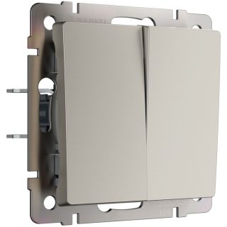 Выключатель двухклавишный перекрестный Werkel W1223004 4690389211942 a069460