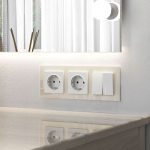 Выключатель двухклавишный проходной с подсветкой Werkel 4690389191855 W1122161 a062402