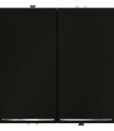 Выключатель двухклавишный с подсветкой Voltum S70 VLS020208