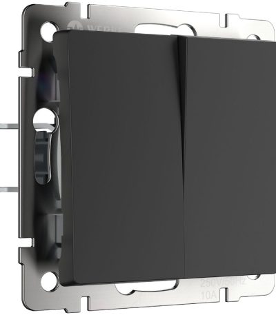 Выключатель двухклавишный с самовозвратом Werkel 4690389192340 W1122408 a062575