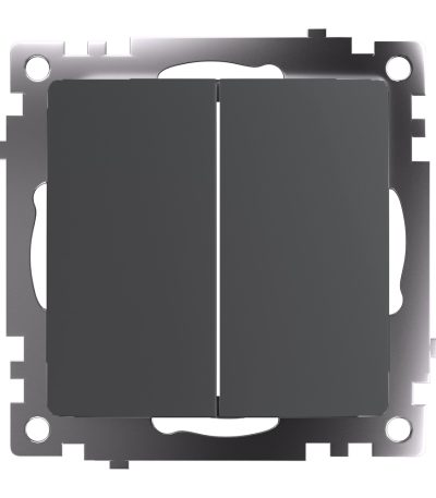 Выключатель двухклавишный Stekker Катрин GLS10-7107-06 49414