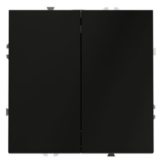 Выключатель двухклавишный Voltum S70 VLS020108