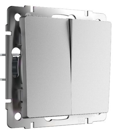 Выключатель двухклавишный Werkel W1120065 4690389195686 a063609