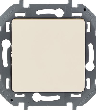 Выключатель кнопочный одноклавишный Legrand Inspiria 673691