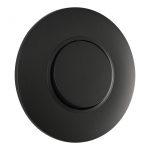 Выключатель круглый одноклавишный с рамкой Arte Milano SET08-1-30-1 black