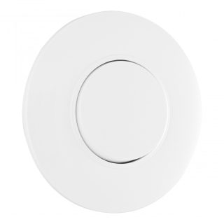 Выключатель круглый одноклавишный с рамкой Arte Milano SET08-1-30-1 white