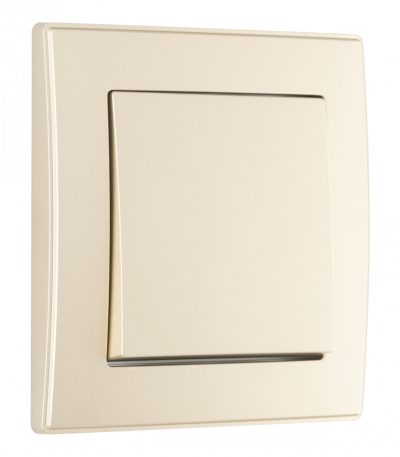 Выключатель одноклавишный Arte Milano SET06-1-30-1 shampan