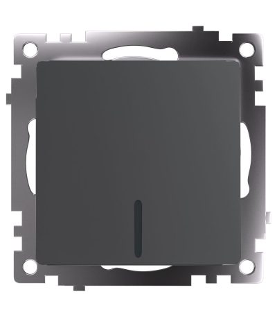 Выключатель одноклавишный c индикатором Stekker Катрин GLS10-7101-06 49408