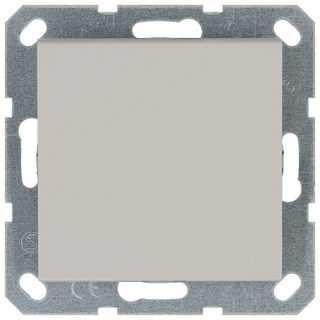 Выключатель одноклавишный перекрестный 10A 250V с накладкой, цвет Тауп Jasmart G3013T