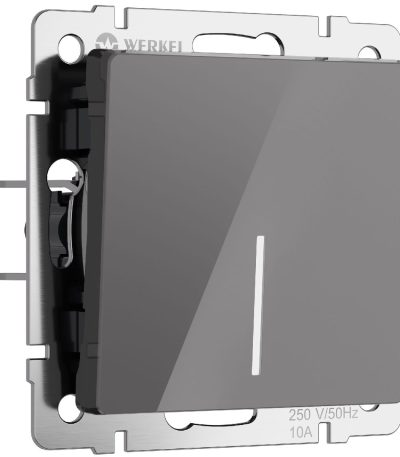 Выключатель одноклавишный проходной с подсветкой Werkel 4690389197437 W1112144 a064080