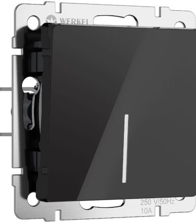 Выключатель одноклавишный проходной с подсветкой Werkel 4690389197635 W1112148 a064036