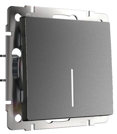 Выключатель одноклавишный проходной с подсветкой Werkel W1112164 4690389194337 a063101