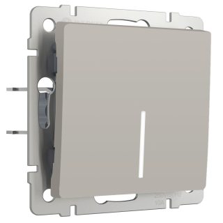 Выключатель одноклавишный проходной с подсветкой Werkel W1212104 4690389211898 a069450