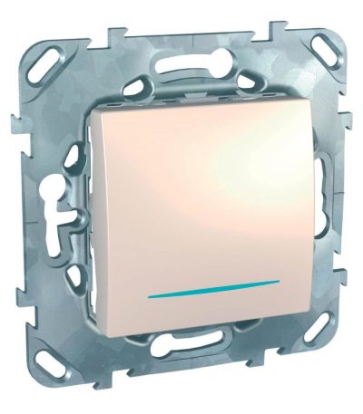 Выключатель одноклавишный с подсветкой Schneider Electric Unica MGU5.201.25NZD