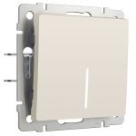 Выключатель одноклавишный с подсветкой Werkel 4690389184574 W1110162