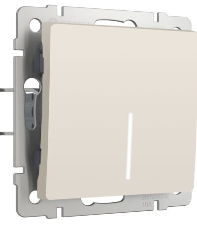 Выключатель одноклавишный с подсветкой Werkel 4690389184574 W1110162