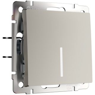 Выключатель одноклавишный с подсветкой Werkel W1210104 4690389211867 a069448