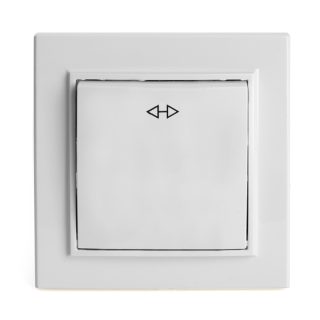 Выключатель одноклавишный Stekker Эрна 39925