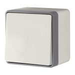 Выключатель одноклавишный влагозащищенный Werkel Gallant 4690389163937 W5010203 a051564