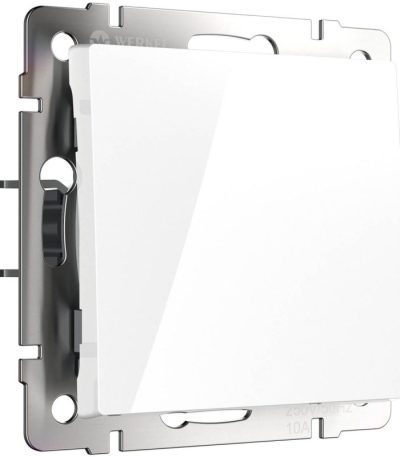 Выключатель одноклавишный Werkel белый W1110001 4690389154973