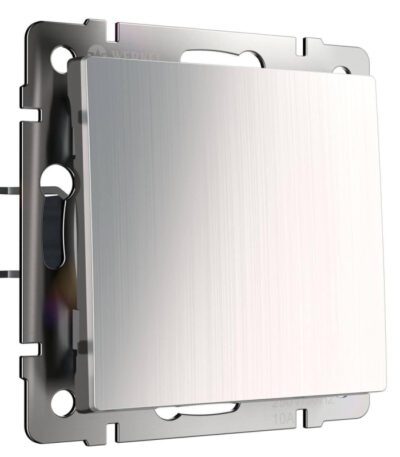 Выключатель одноклавишный Werkel глянцевый никель W1110002 4690389157585