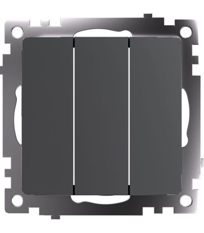 Выключатель трехклавишный Stekker Катрин GLS10-7108-06 49415