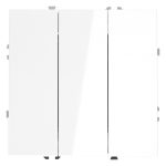 Выключатель трехклавишный Voltum S70 VLS030101