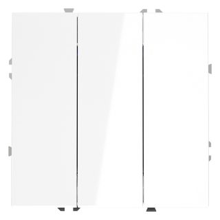 Выключатель трехклавишный Voltum S70 VLS030101