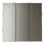 Выключатель трехклавишный Voltum S70 VLS030104