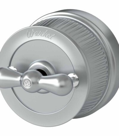 Выключатель Werkel на 4 положения двухклавишный Retro матовый хром WL19-01-05 4690389143427