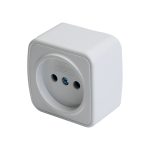 Розетка накладная 1-местная Stekker Basic PST10-501-20 50074