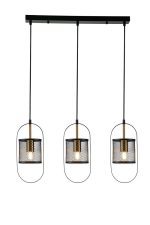 Подвесная люстра Indigo Via 10009/3P Black V000183