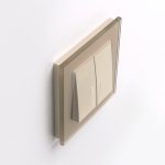 Выключатель двухклавишный с подсветкой Werkel шампань W1120111 4690389157097 a050859