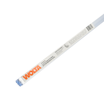 Профиль алюминиевый угловой накладной Wolta WAP-S-16/16/2000-A