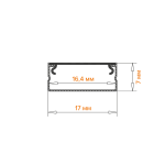 Профиль накладной Wolta WAP-S-16/7/2000-A-LITE