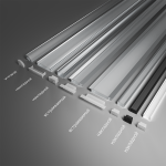 Профиль алюминиевый накладной Wolta WAP-S-16/6/2000-A